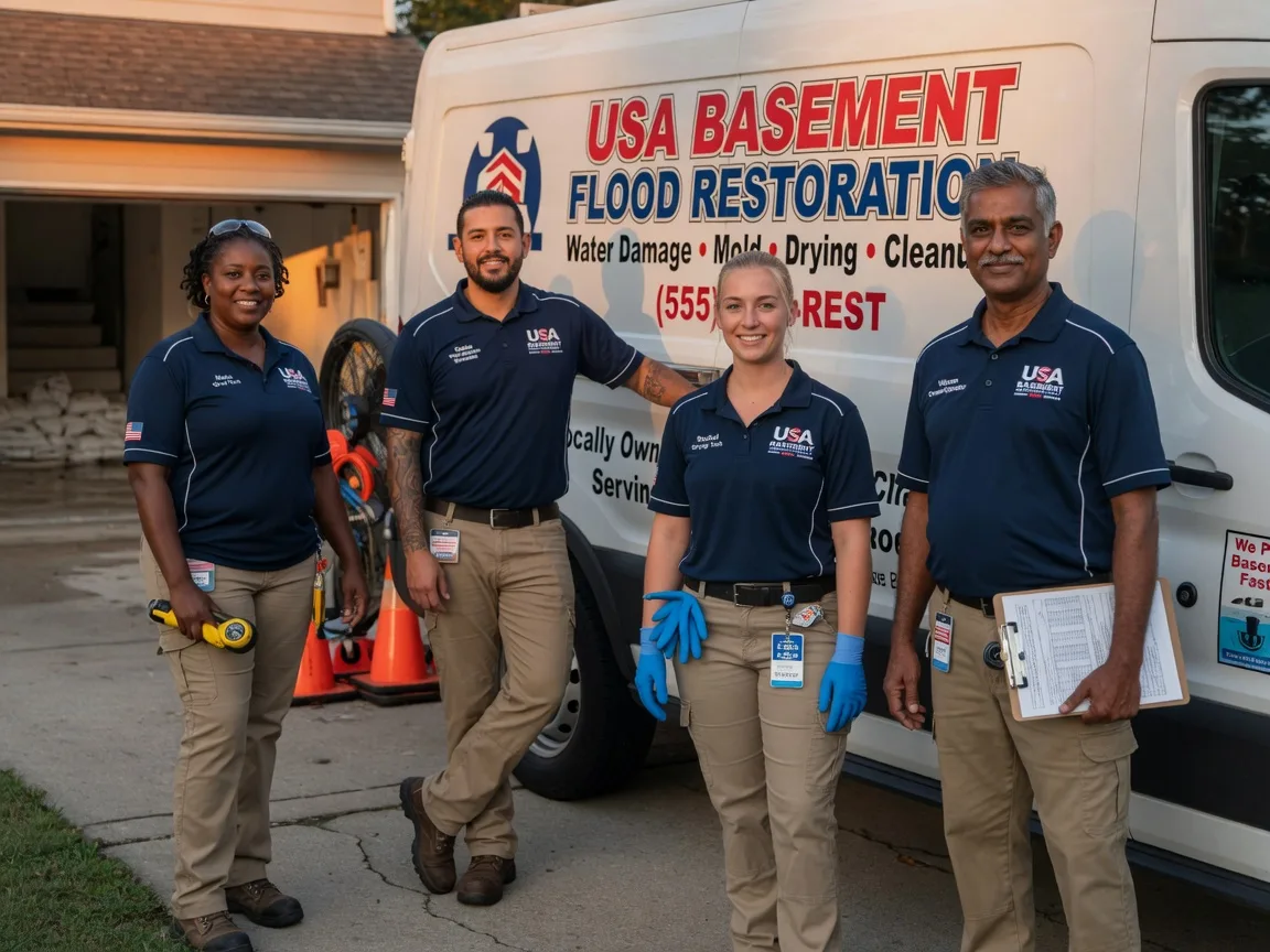 Basement Flood Cleanup company in Burgoon, OH