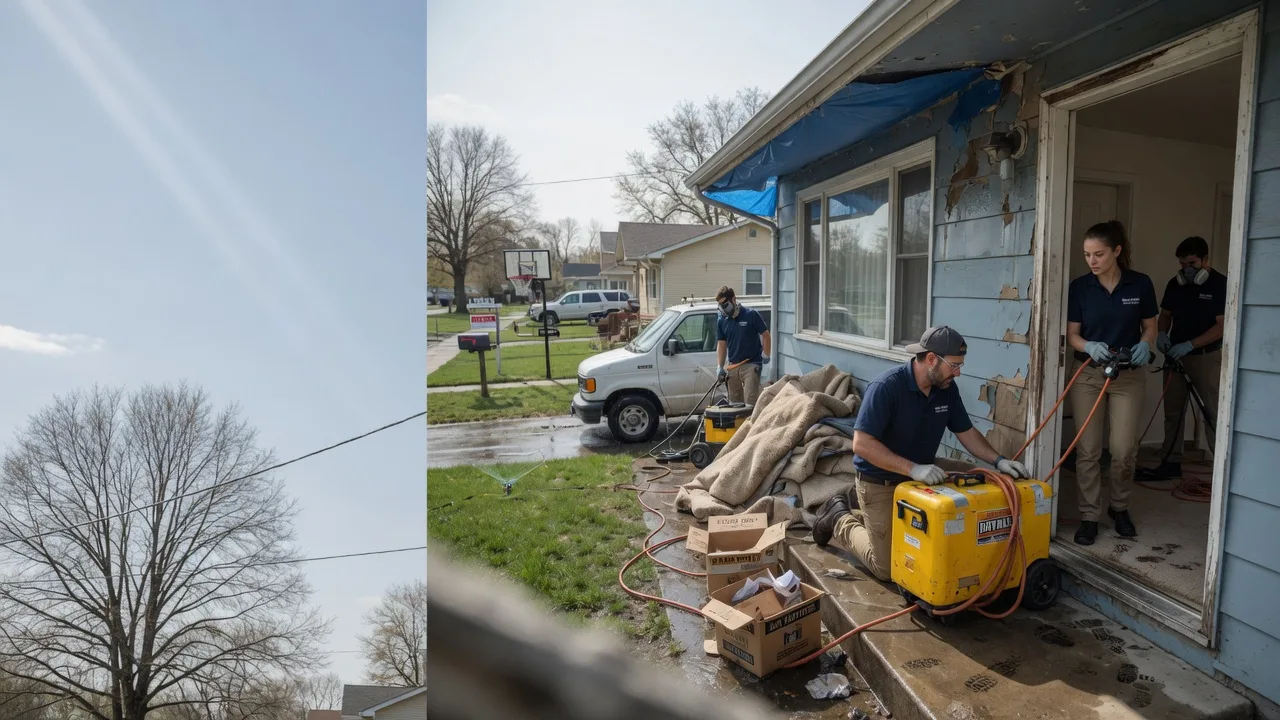 Basement Flood Cleanup in Burgoon, OH near me